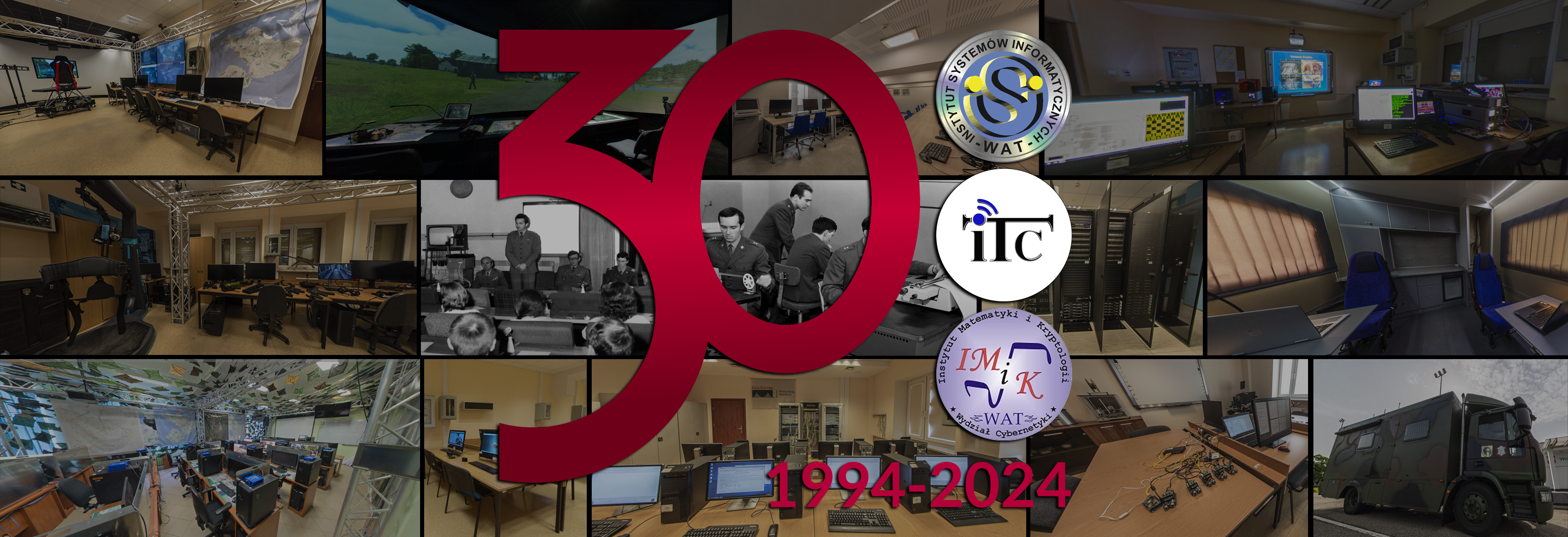 Zdjęcie jubileuszu 30-lecia instytutów Wydziału Cybernetyki